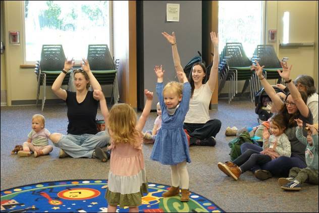 Storytime fun at the Library. Submitted photo