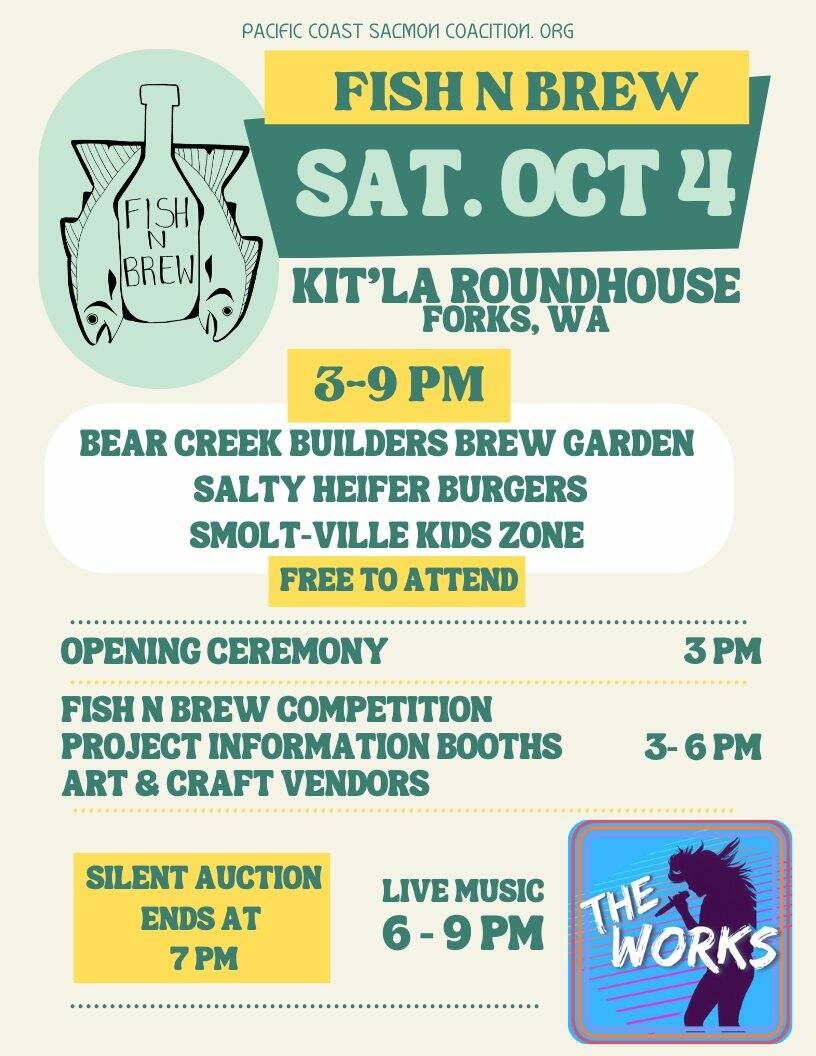 Its time to get that brew bottled and/or your favorite smoked fish recipe ready and come compete at the Fish N Brew.