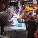 A wide variety of donations filled the Silent Auction tables, with bidders vying for everything from gift certificates and artwork to hand-carved and one-of-a-kind items.