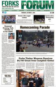 The Forks Forum was printed at a different facility this week …and …due to some technical difficulties they didnt make it on the truck… So …they will be a day late. Sorry for any inconvenience.