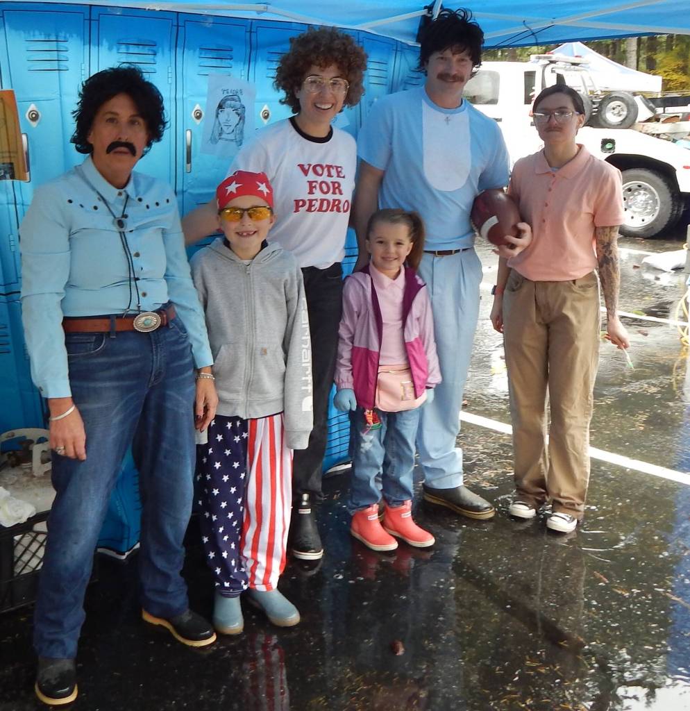 All those who attended were asked to vote for their three favorite stations …but many were compelled to Vote for Pedro at the Forks Outfitters station.
