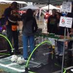 It was kick or treat at the Forks high school girls soccer station.