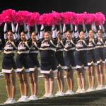 The Spartan cheerleaders did a great job this year, cheering on the team. They perform during the Forks vs Napavine football game at Spartan Stadium. The last home game.