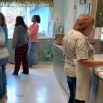 Feeding 5000 volunteers.