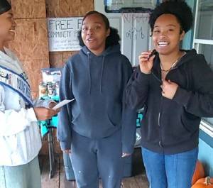 Khamani Miller and Kaylani Miller. Photos Elizabeth Graeme