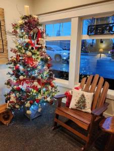 Tickets for a chance to win this tree decorated by SIORF and the Olympic Correction Center will be available at Festival of Trees. It comes with an adirondack chair, a cord of firewood, and other surprises. Tickets will also be available for purchase for five themed gift baskets. 
Submitted photo