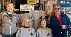 Submitted photo 
President Shy Gorbett, Vice President Sherry Schaaf, Treasurer Juanita Weissenfels and Secretary Twila Noble.