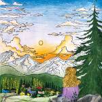 Art Digital Art (ages 10-13)
1st Place - View by Hoko Saari, Port Angeles