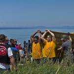 Adult - Photography
​1st Place - Jamestown Tribal Canoe Landing by Steven Jones, Sequim