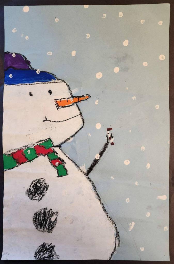 Art Digital Art (ages 0-9)
1st Place - Snowman by Calder Barton, Port Angeles