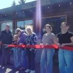 Before the ribbon cutting at Marble and Oak the Forks Chamber also assisted with another one on Friday afternoon at Sawdust Blues, also located at 640 S. Forks Avenue. Helping owner Rachel Breed with the ribbon cutting were Chamber members, family, friends and staff. Doing the ribbon cutting honors with Chamber Director Andros was eight year old Stella Breed.