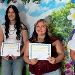 Pictured: Scholarship winners Shauna Roundeau, Chloe Gaydeski, Zoey Garcia-Vazquez, and Simone Jackson-Cruz.