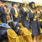 The Forks High School class of 2026 began to celebrate at the conclusion of the Commencement Ceremony.