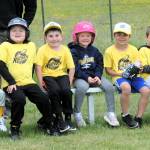 The Rockets were waiting for the countdown to blast off here at the old T-ball game. Here at Duncan Fields.