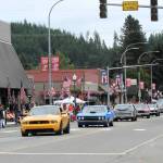 New this year was a pre-parade cruise, and the West End Kruzers were many on Saturday on Forks Avenue. Photo by Lonnie Archibald