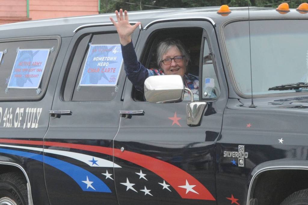Char Carte was the Hometown Hero and Veteran Honoree. Photo by Lonnie Archibald